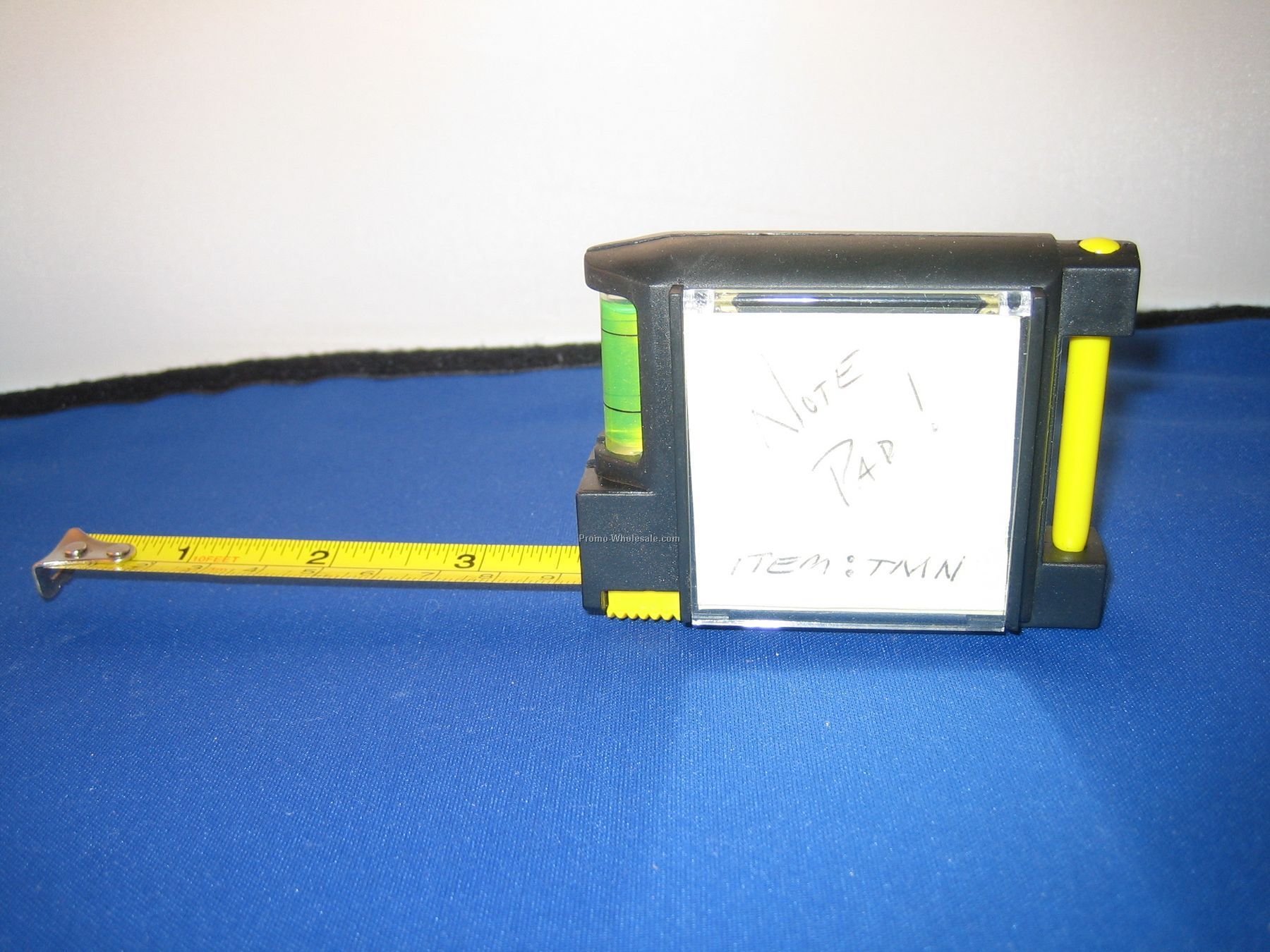 10' Tape Measure / Level With Notepad & Pen