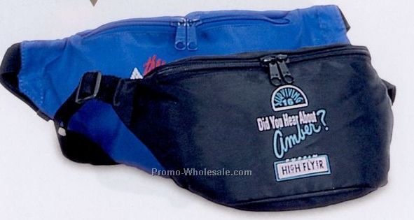 10"x5" 1 Pocket Nylon Fanny Pack