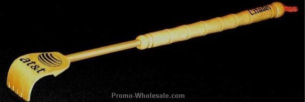 12" Extended Wooden Back Scratcher