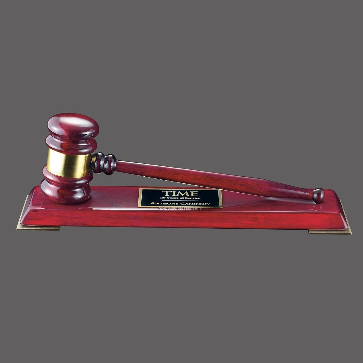 12" Northumberland Gavel 12" Base