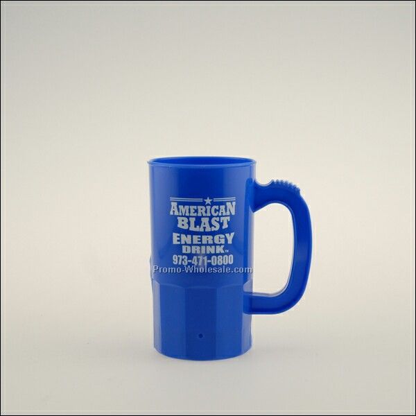 14 Oz. Blue Handled Stein Mug