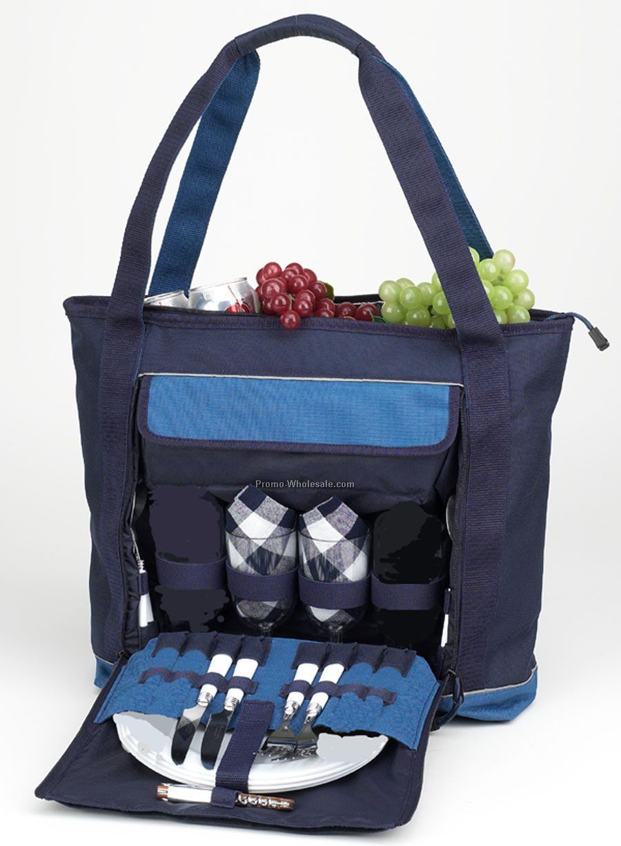 14"x15"x5" Adventure Picnic Cooler Tote For Two