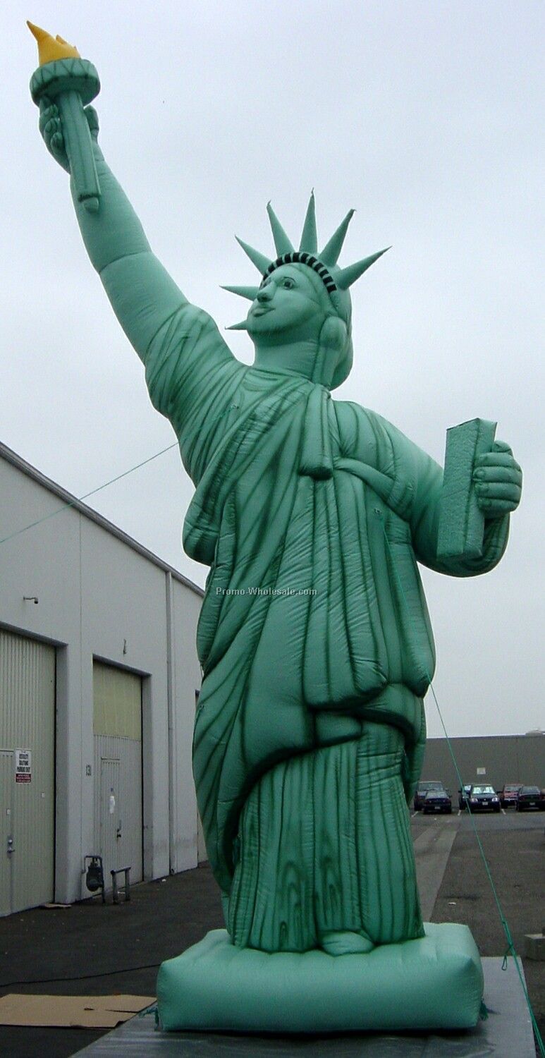 15 Ft Statue Of Liberty Inflatable Cold Air