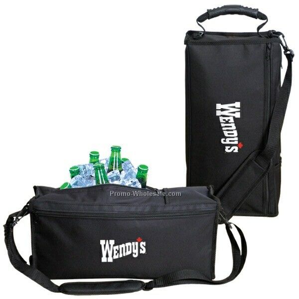 16-1/2"x7-1/2"x4-1/2" Golf 6 Can Cooler Bag (Imprinted)