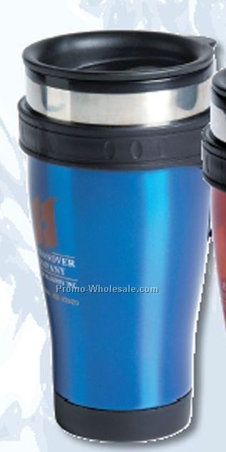 16 Oz. Vibrant Color Stainless Steel Mug