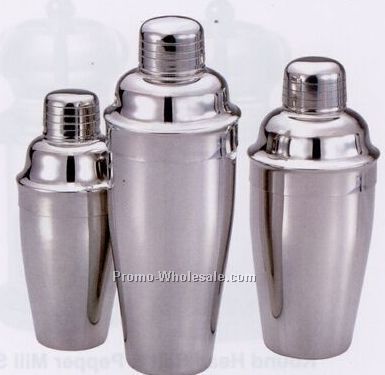 18 Oz. 3 Piece Cocktail Shaker