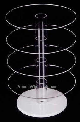 18"x12" Rotating Round Shelves