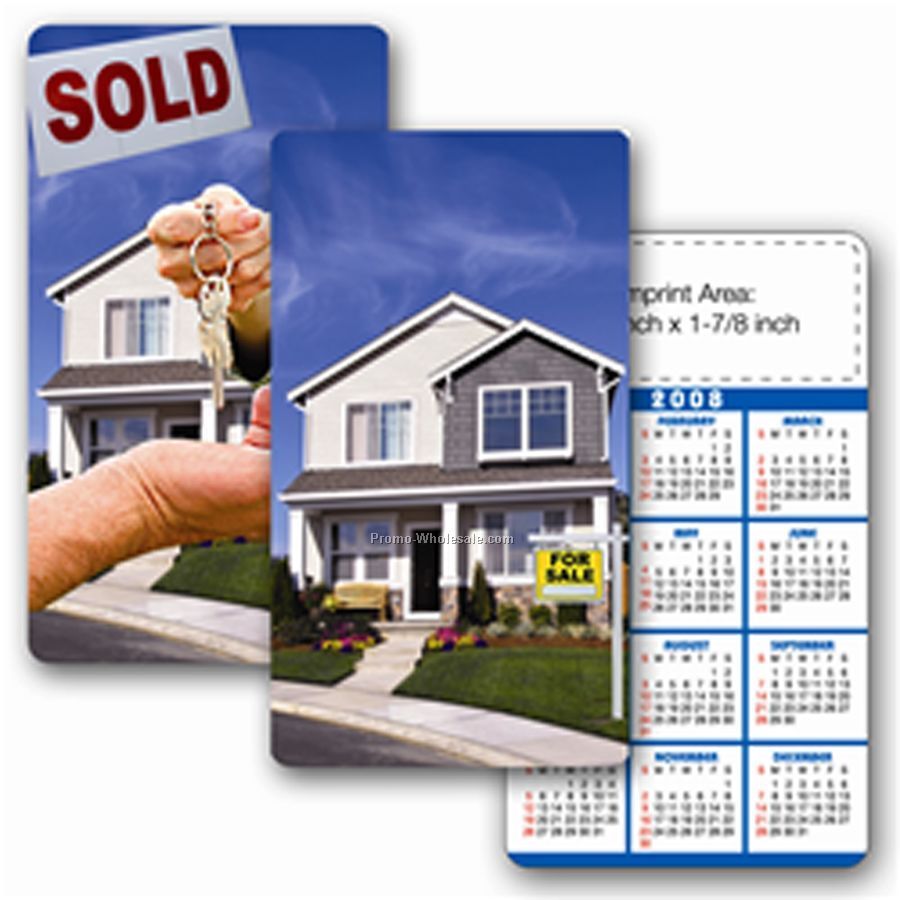 2"x3-1/2" Real Estate 3d Lenticular Calendar