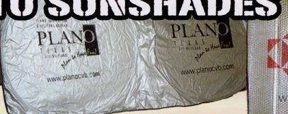 27"x57" Ad Spring Loop Nylon Shade