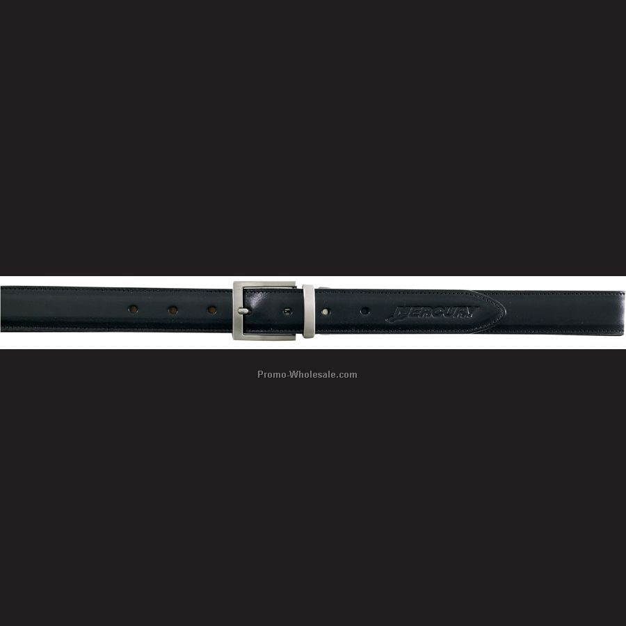 30mm Matching Stitch Leather Dress Belt