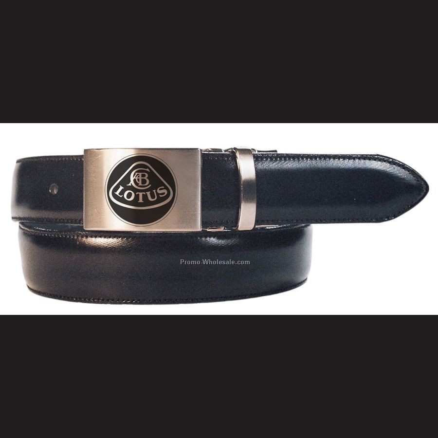 35mm Classic Italian Leather Belt W/ Versatile Clamp - 3 Color