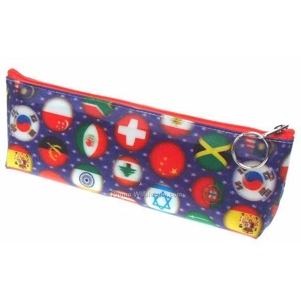 3d Lenticular Pencil Case - Sobre - Stock / International Countries