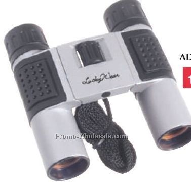 4-1/2"x4-1/2"x1-3/4" High-tech Compact 10x25 Binoculars With Nylon Case