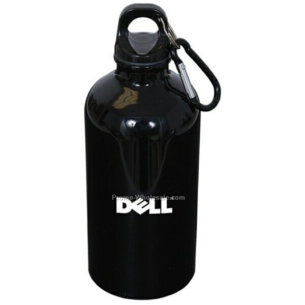 500 Ml Stainless Steel Water Bottle W/ Carabiner