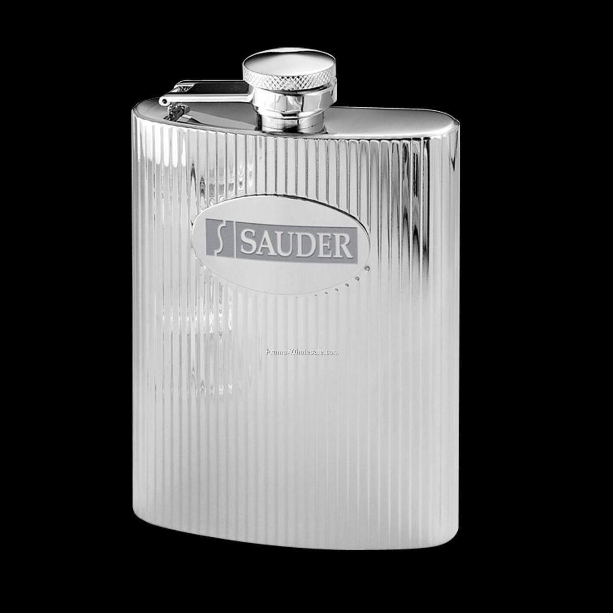 6 Oz. Toledo Polished Hip Flask