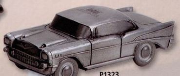 7"x3"x2-1/4" Antique 1957 Chevy Belair Automobile Bank