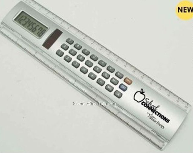 8-1/4"x2-1/5"x3/8" Dual Power Ruler Calculator