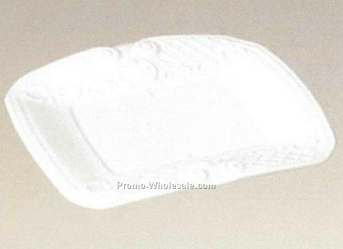 8-1/4"x7-1/2" Porcelain Tray/ Plate