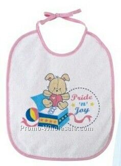 8-1/4"x9-3/4" Adjustable Terry Cotton Baby Bib