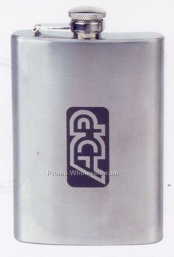 8 Oz. Stainless Steel Hip Flask