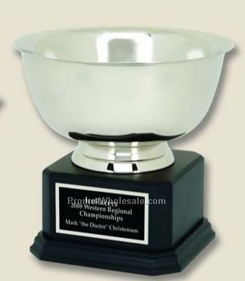 8"x6-3/4" Classic Revere Bowl On Wood Base