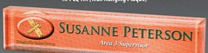 Acryliprint Nameplate