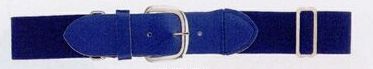 Adult Adjustable Belt W/Cowhide Leather Tab