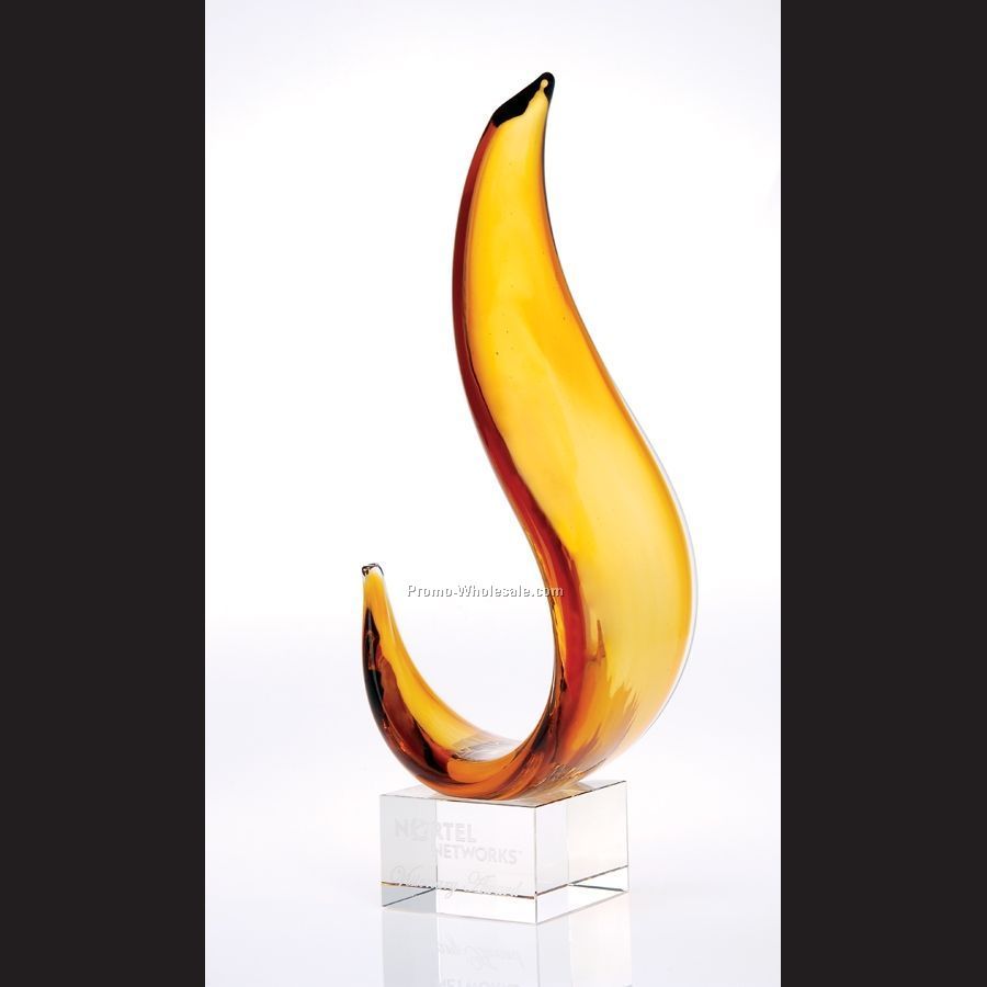 Amber Blaze Art Glass Award