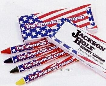American Crayons 4 Pack - Standard Delivery