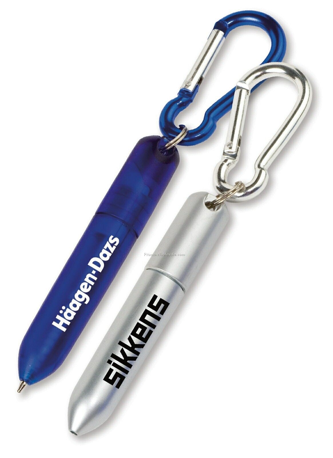 Ballistic Twist Pen W/ Carabiner