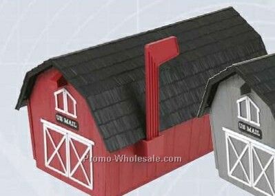 Barn Series Mailboxes - Red (Blank)