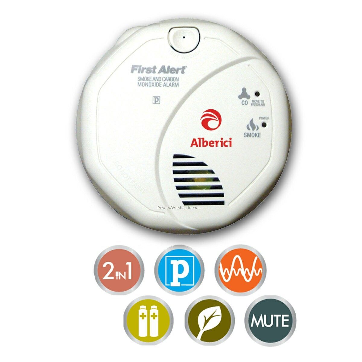 Battery Powered Combo Smoke & Co Alarm