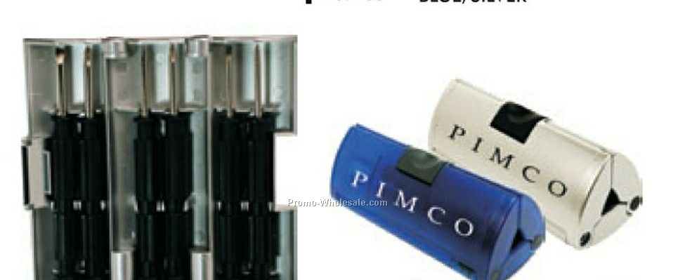 Blue Roll Up Tool Set W/ Pushbutton Locking Latch