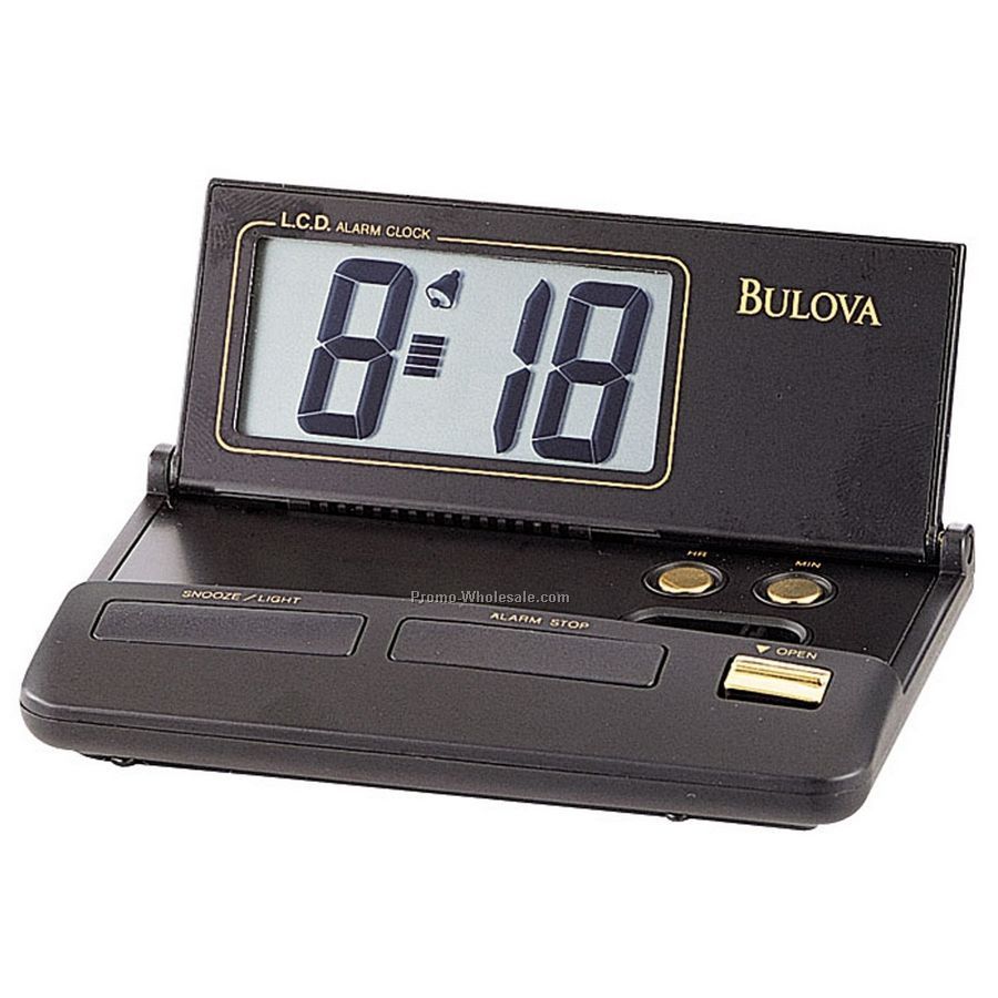 Bulova Reflex Alarm Clock
