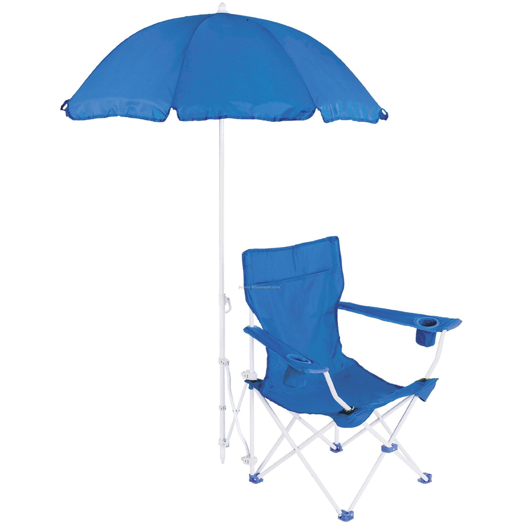Captain`s Chair W/ Beach Umbrella, Direct Import Orders Only