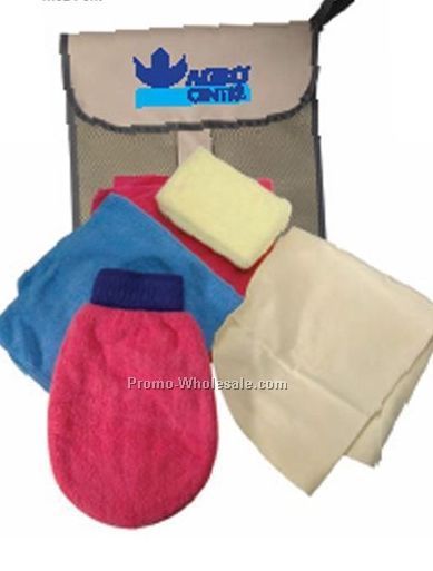 Car Cleaning Kit W/ Mesh Bag