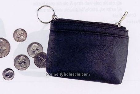 Coin Pouch W/ Key Ring (Blank)