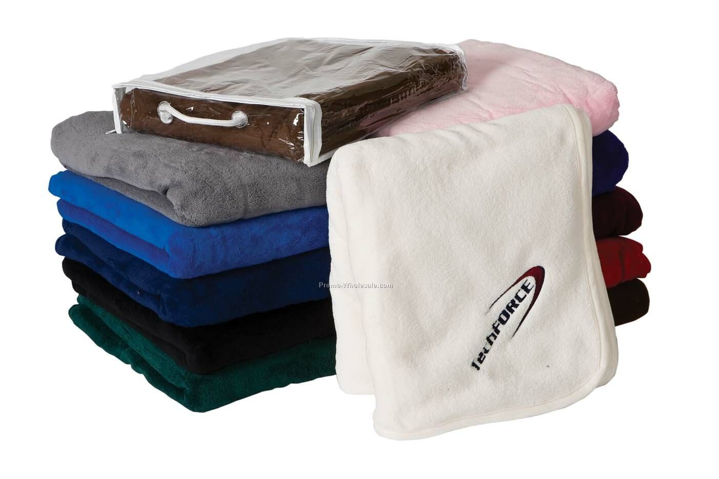 Coreal Micro-plush Fleece Blanket (50"x60")