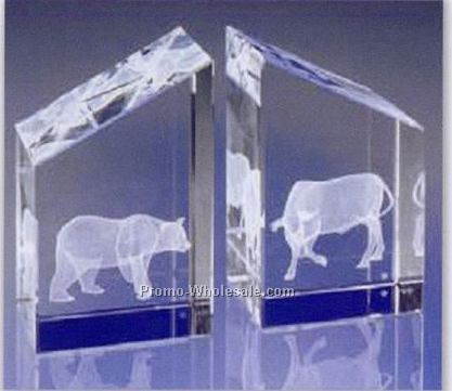 Crystal Book Ends