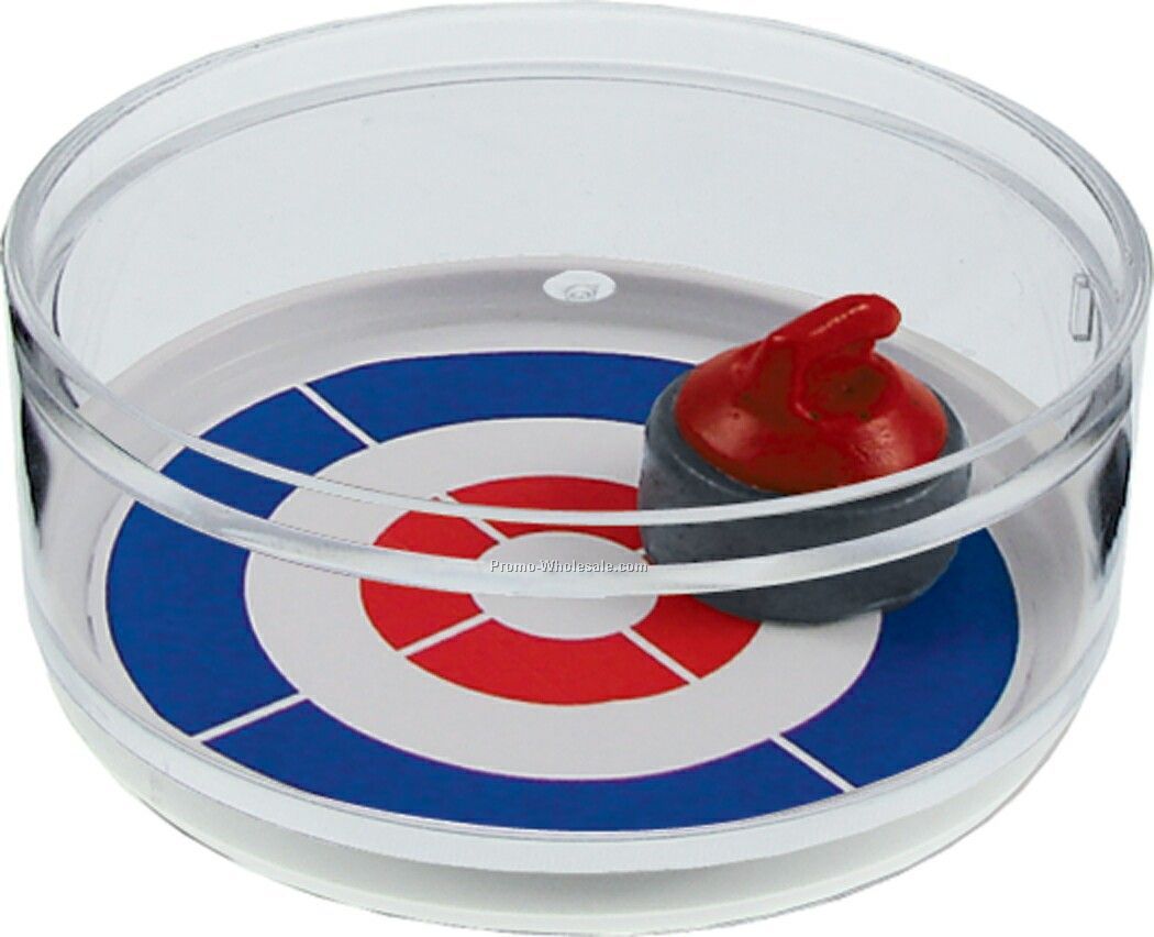 Curling Compartment Coaster Caddy