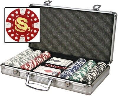 Custom Labeled Poker Chip Set - 500 Chip Set