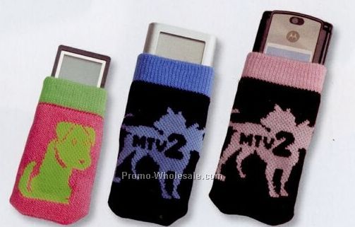 Custom Woven Personal Electronics Sock