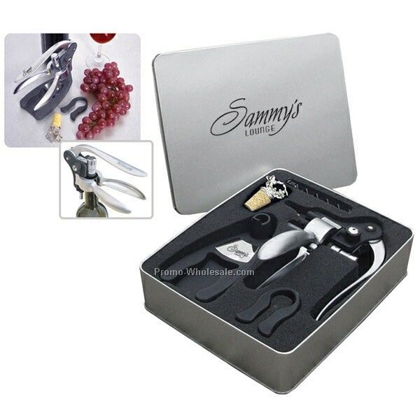 Deluxe Corkscrew Gift Pack (Imprinted)