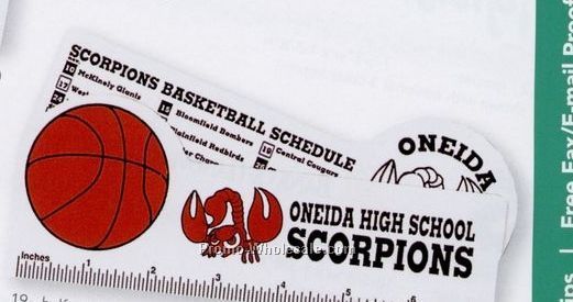 Econ-o-line 7" Shaped Ruler (Half Circle)