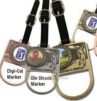 Econo Towel Holder W/ Ball Marker (Die Struck)