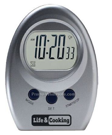 Eggshape Alarm With Transparent Display