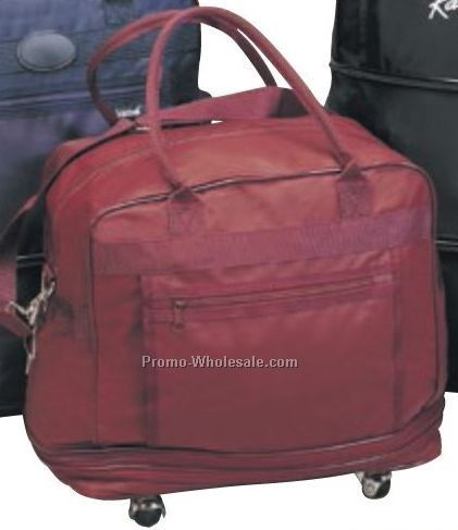 Expandable Tote Bag W/ Wheels