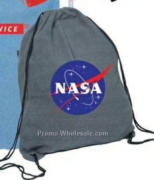 Fleece String A Sling Backpack