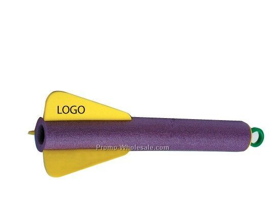 Flying Torpedo Foam Rocket (Purple)