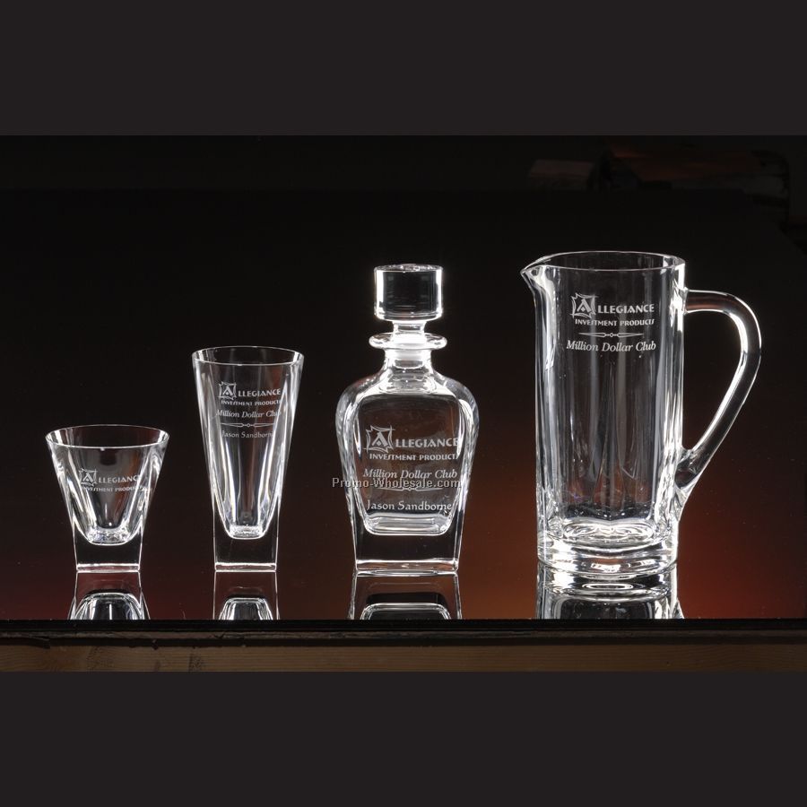 Fusion 28 Oz. Square Decanter